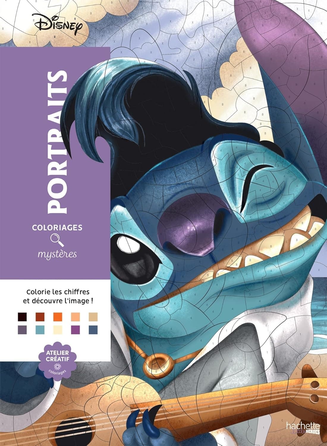 Coloriages Mysteres Disney. Portraits