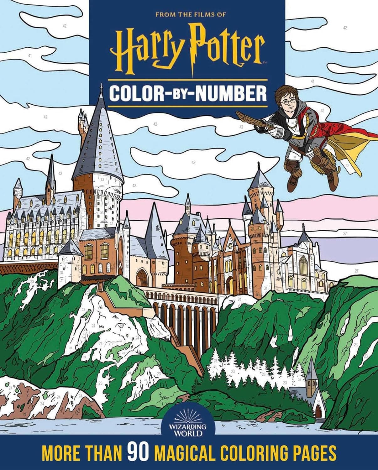 Harry Potter. Color-by-number
