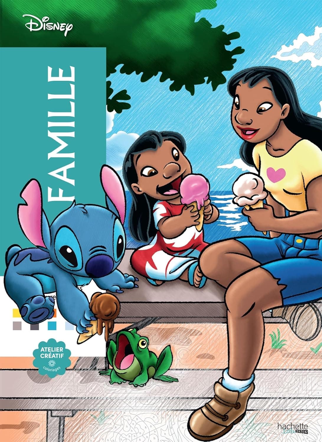 Coloriages Mysteres Disney. Famille
