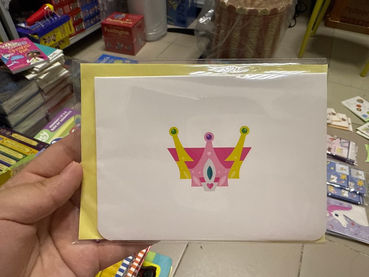 открытка. корона