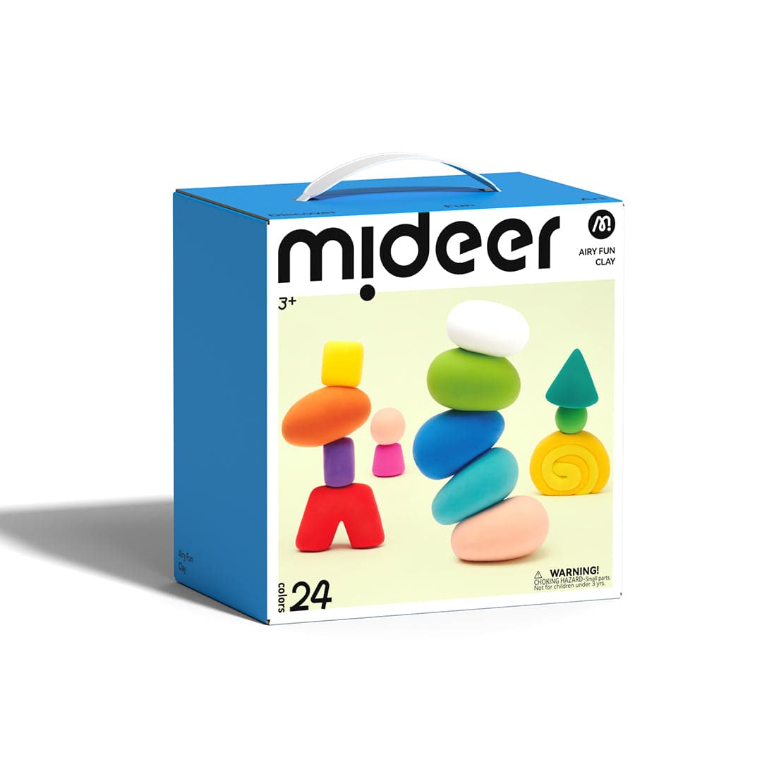 Mideer. Airy Fun Clay. 24 colors