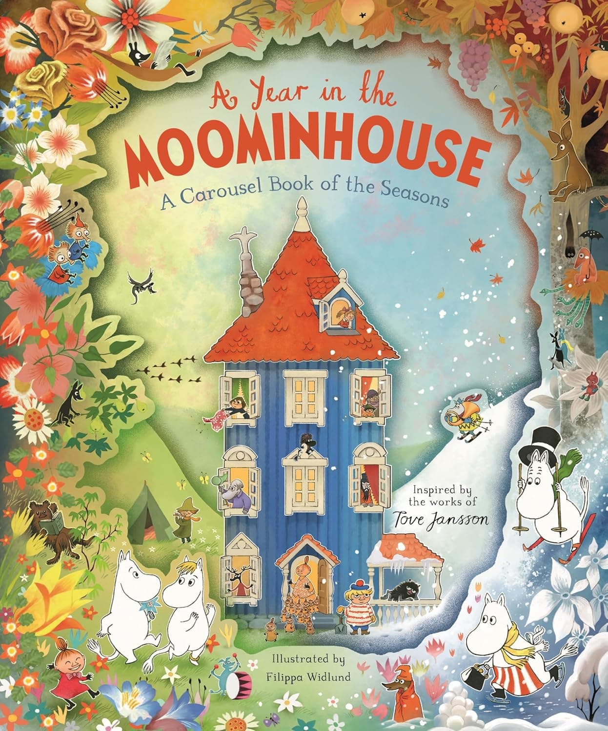 A Year in the Moominhouse: A Carousel Book of the Seasons