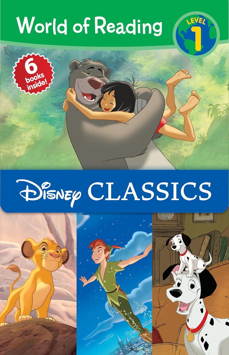 Disney Classics. World of Reading. Level 1. 6 books