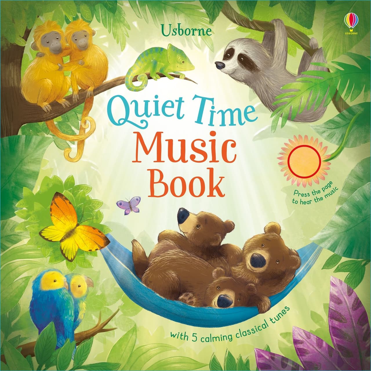 Quiet time music book sounds