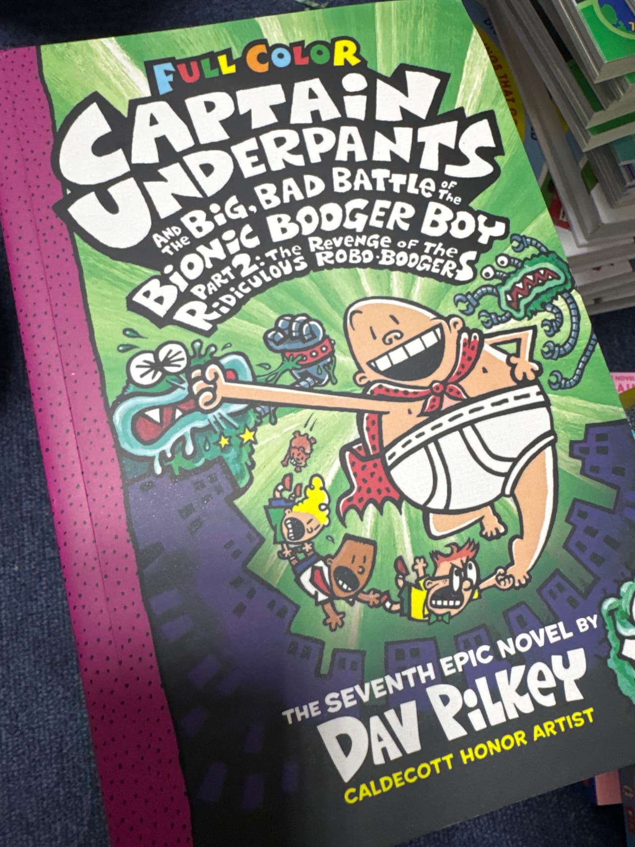 Captain underpants набор из 14 книг