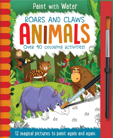 Roars and Claws Animals (водяная раскраска)
