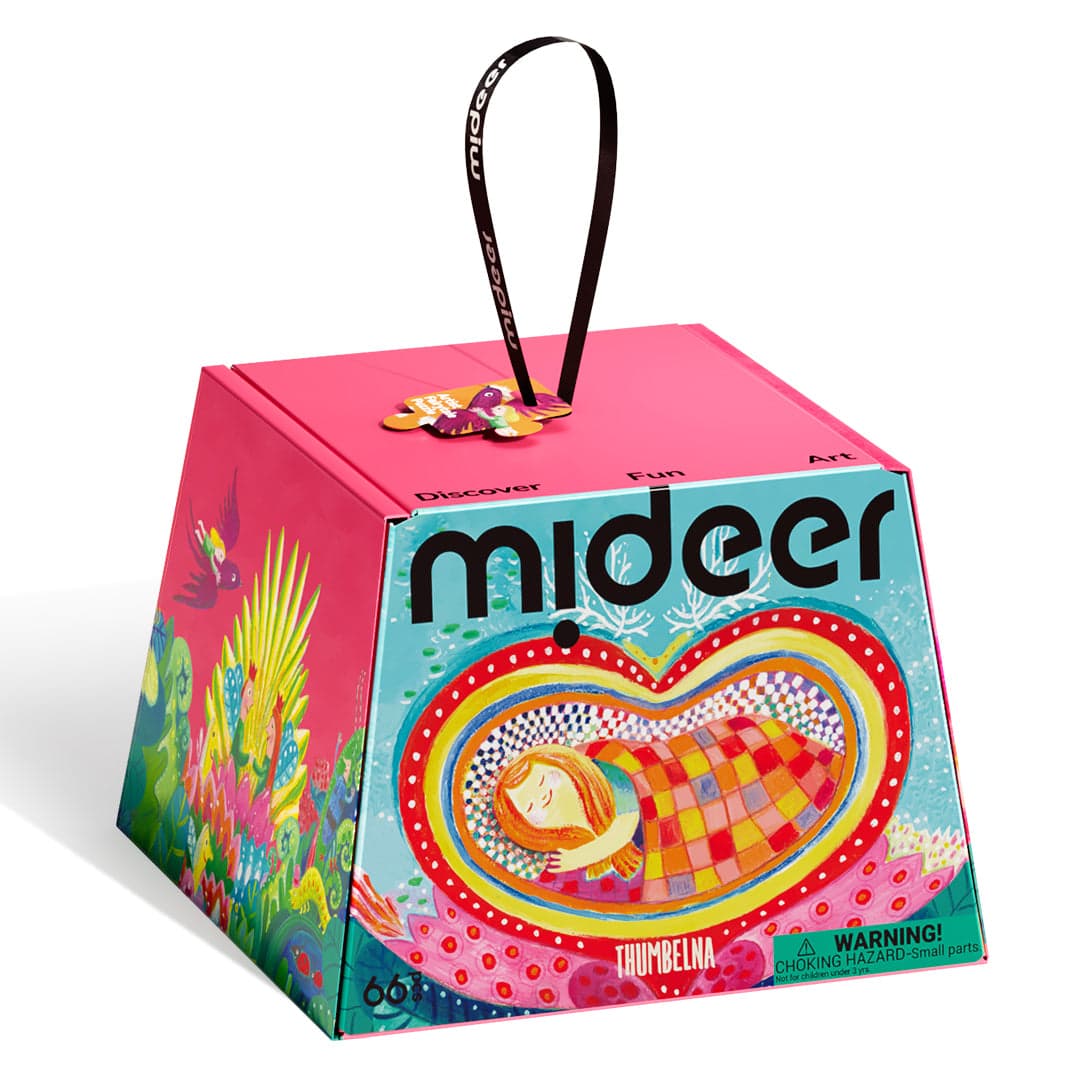 Mideer. Artist Fairytale Puzzle. Thumbelina. 66 pcs