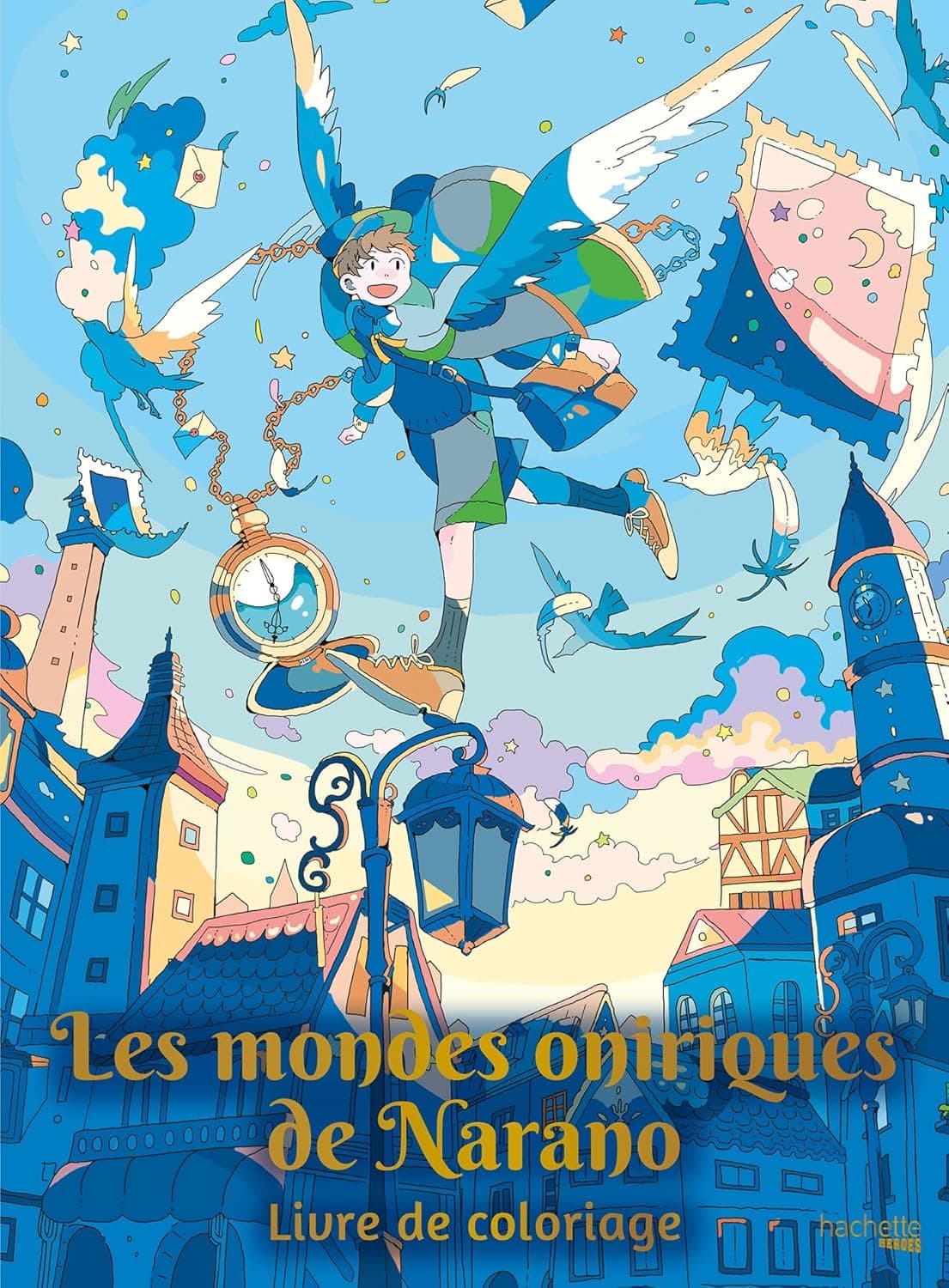 Les Mondes Oniriques De Narano. Livre De Coloriage
