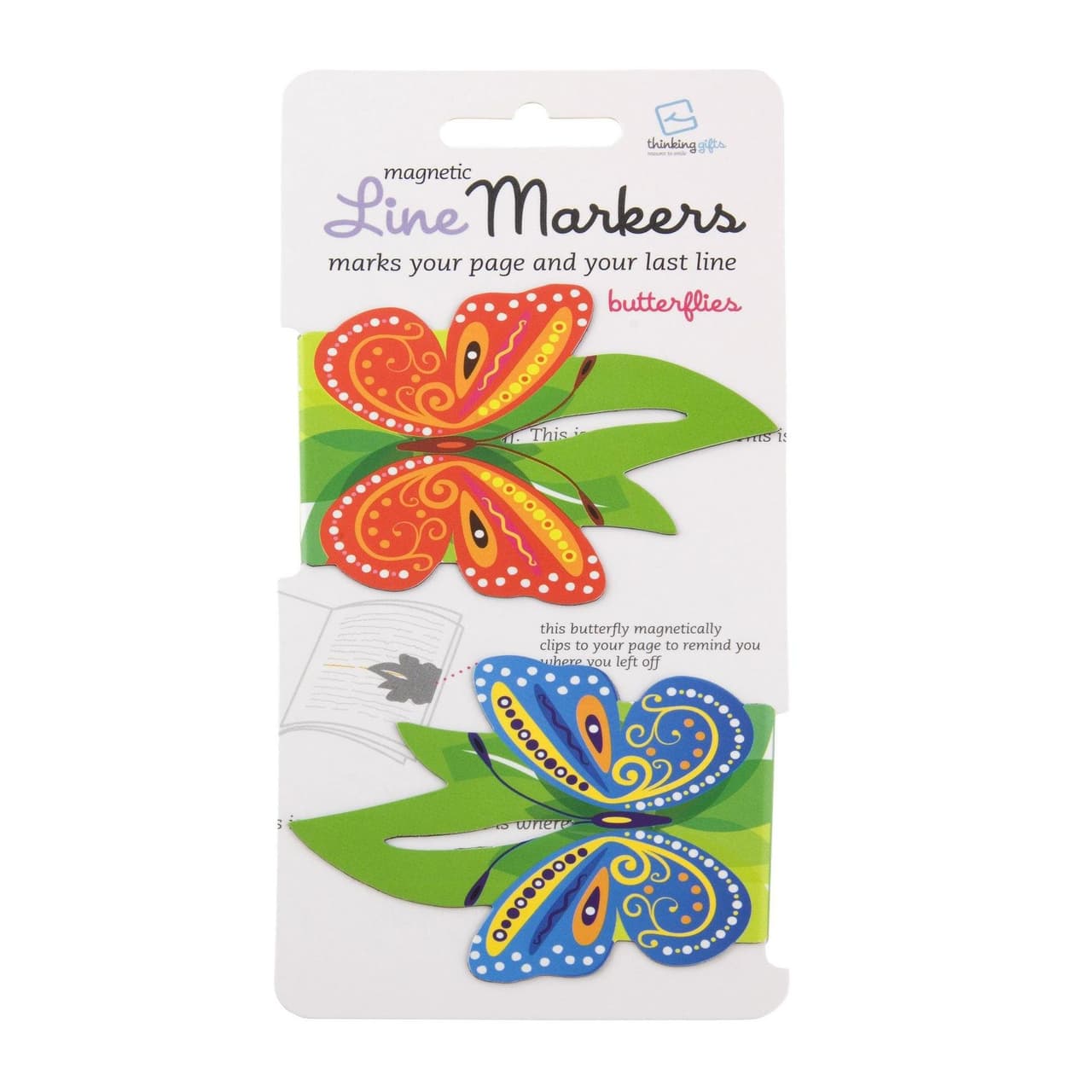 Linemarkers. Butterflies