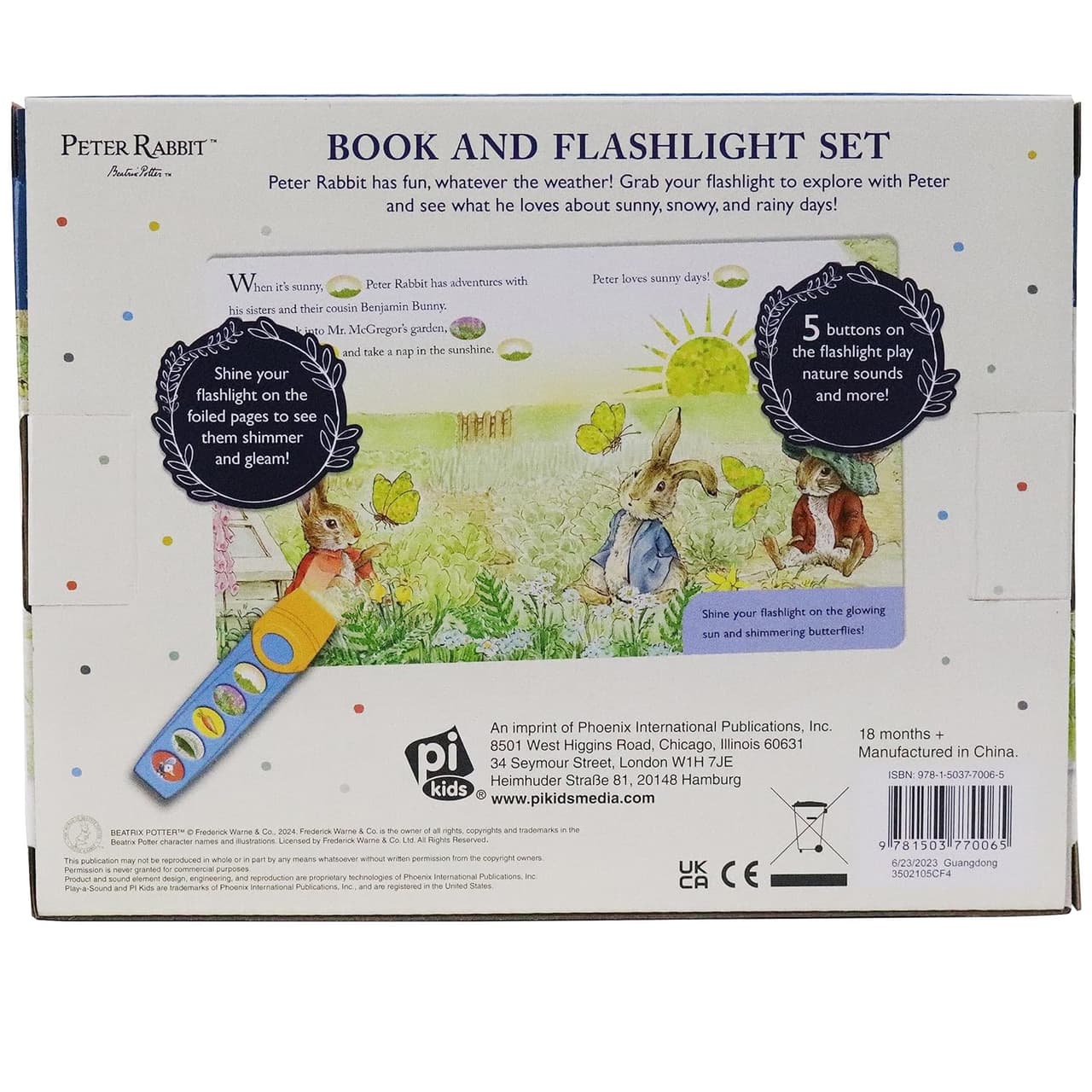 Glow Book with Flaps and Box: Peter Rabbit