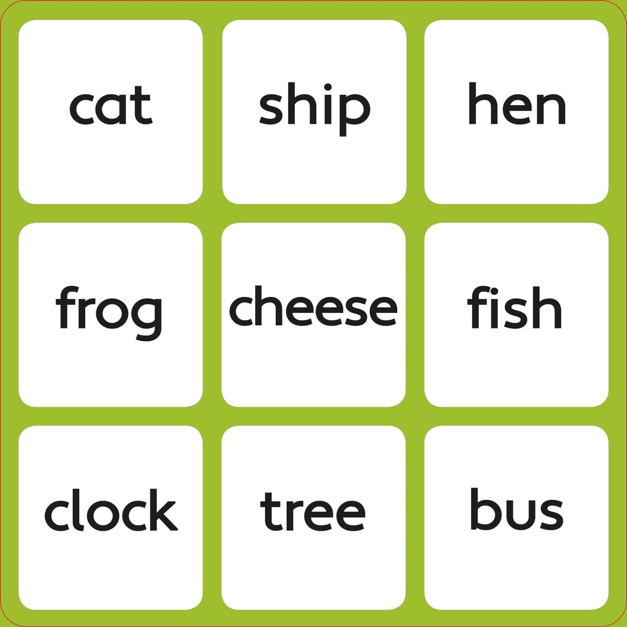 Match the Words Game + Book
