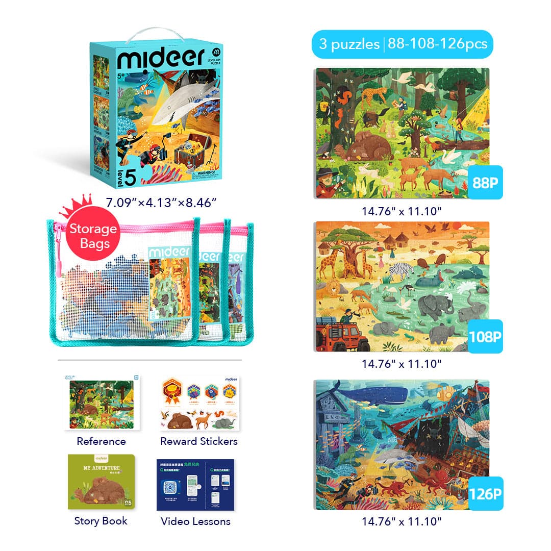 Mideer. Level Up! Level 5: Amazing Adventure