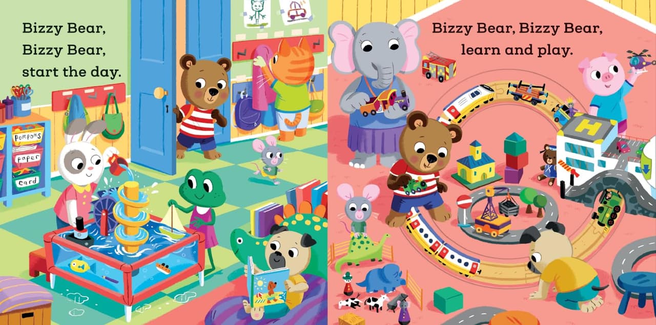 Bizzy Bear. Nursery Time
