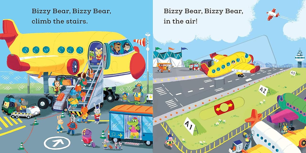 Bizzy Bear. Aeroplane Pilot