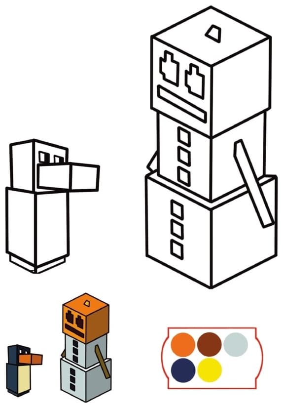 Minecraft. Боямақ