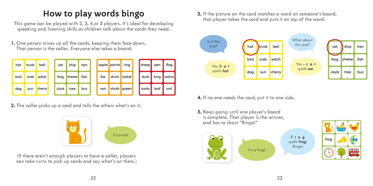 Match the Words Game + Book