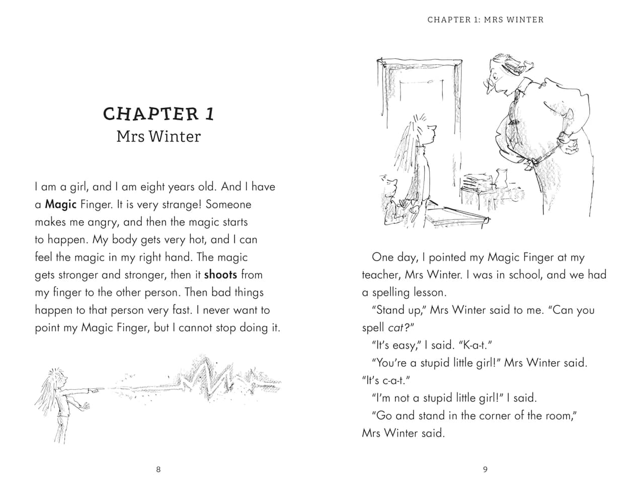 The Magic Finger. Roald Dahl