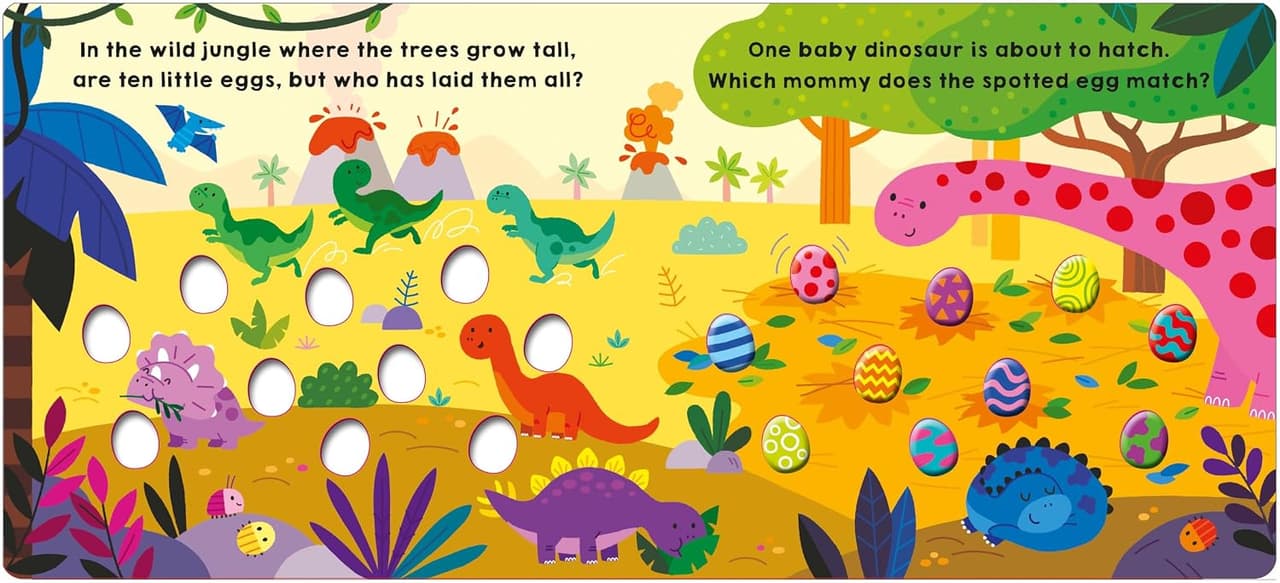 Ten Little Dinosaur Eggs